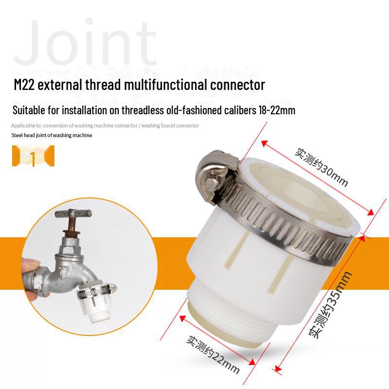 Multi-Function Quick Connector Set: 3/4 & 6 Point Water Gun and Faucet Accessories for Car Wash and Washing Machines