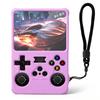 Dustproof Protective Case with Lanyard Sleeve Shell Soft Game Console Cover for R36S Accessories
