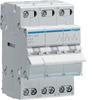 Modular Installation Switch I-0-II Common Point from Above 3P 40A 400VA