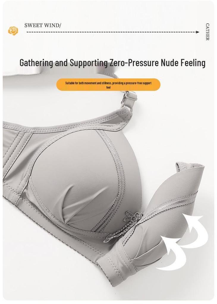 Cross-Border Plus Size Wireless Lifting Bra for Middle-Aged & Elderly Women