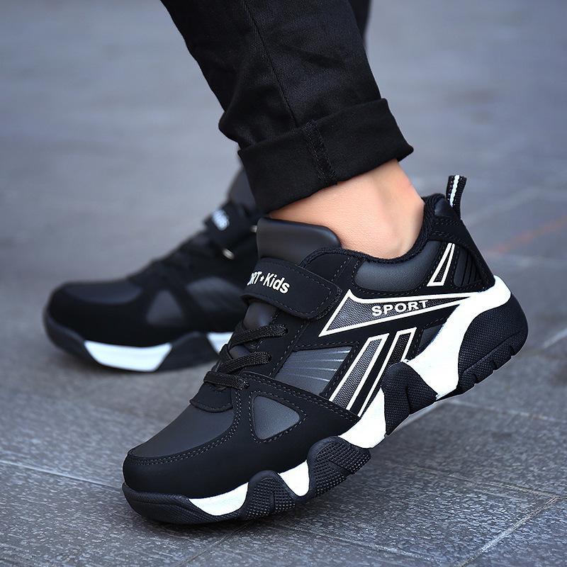 Boys' Breathable Non-slip Running Shoes for Ages 6-12 – Wear-resistant, Trendy, Spring/Autumn