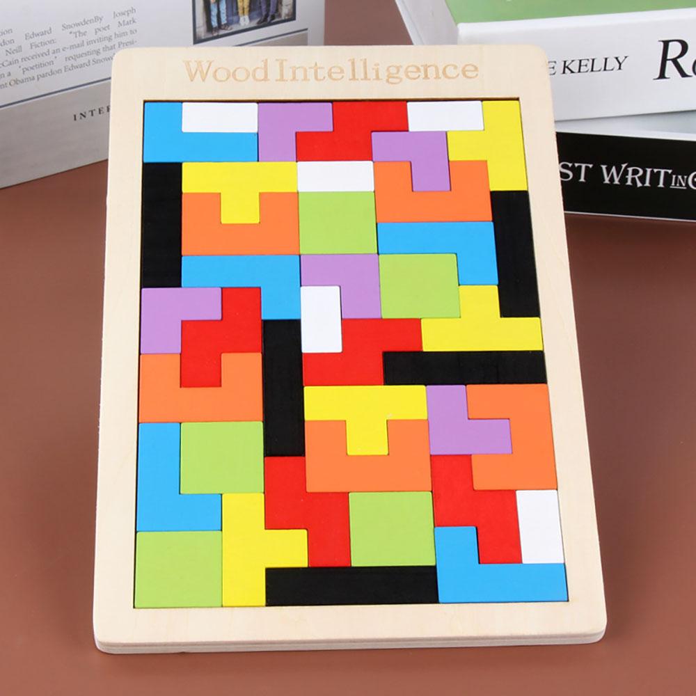 

Деревянный куб-головоломка Строительные блоки Раннее детское образование Геометрическая головоломка Игрушки для раннего развития разноцветный