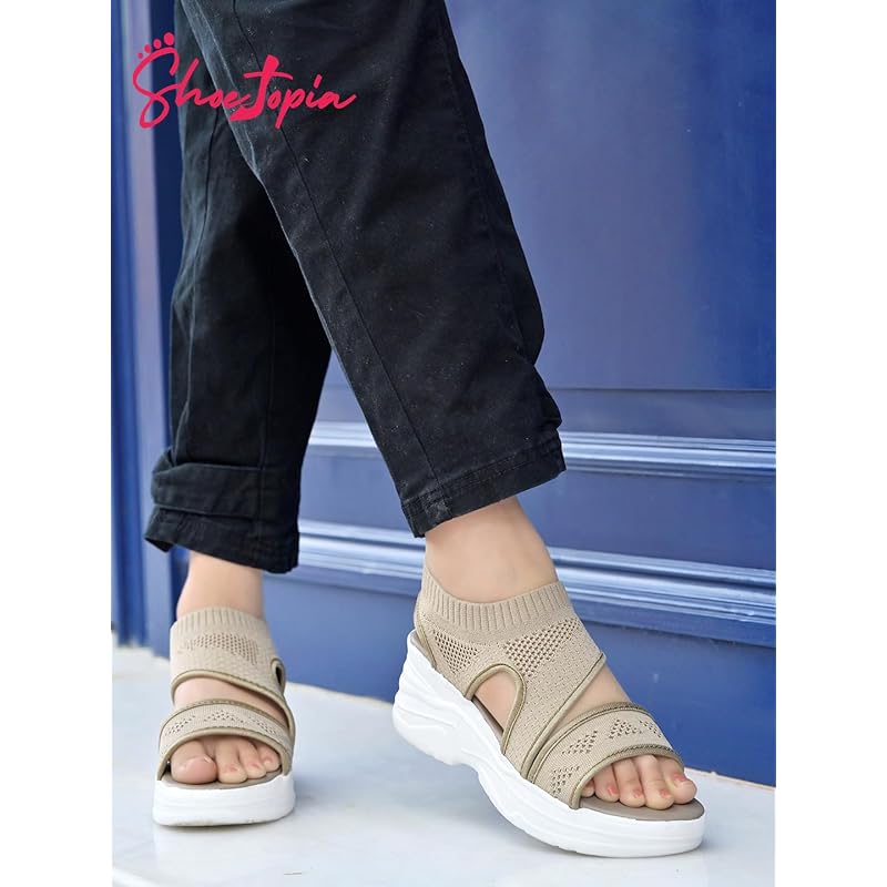 Shoetopia Women S Sandal-6 Kids Uk (Milton-Beige)-Eu39 6 UK бежевый