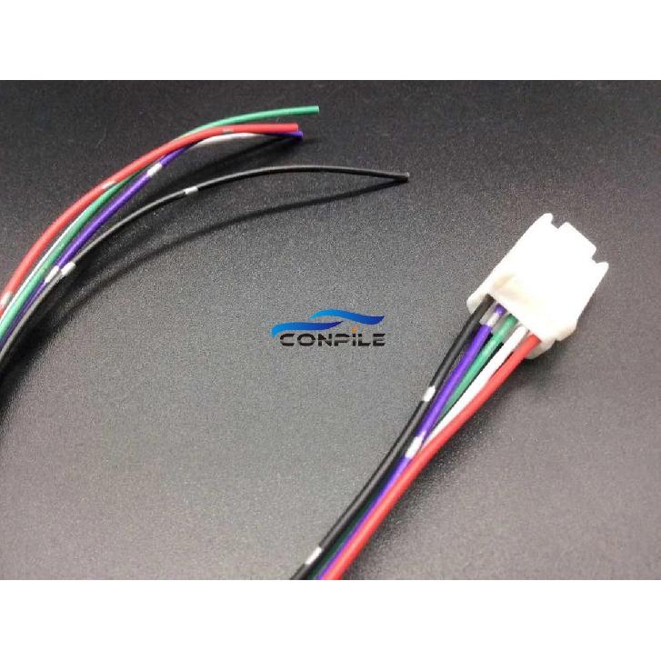 For Toyota 12366 Car Anti-glare Rearview Mirror 5PIN with Harness Plug Connector Cable Wing