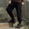 Li Ning X Jackie Chan Collaboration Kung Fu Series Drawstring Loose Fit Jogger Pants Men Bottoms Black AKLS235-2