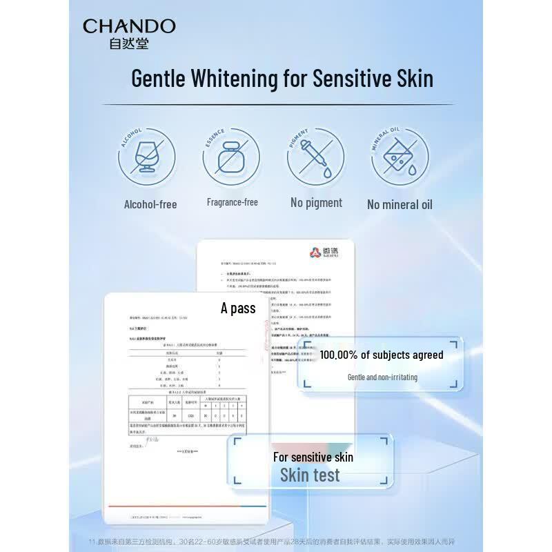 CHANDO Niacinamide Whitening Ampoule Mask (5 Pcs)