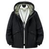 M8XL Fattened Plus Size% White Duck Down 24 Winter Down Jacket Trendy Brand Thickened Warm Jacket Men's Clothing