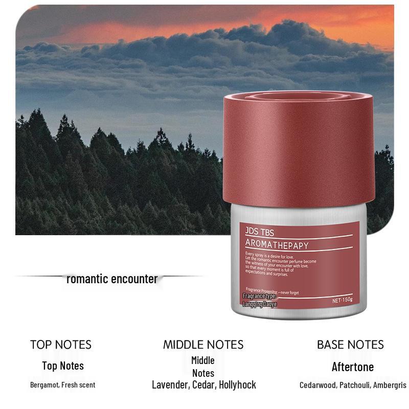 Car Interior Tea Scent Solid Perfume Deodorizer Fragrance