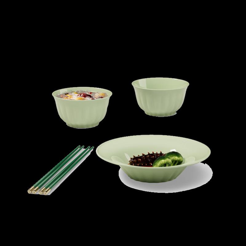 Wan Ting Jade Collection 5-Piece Dinnerware Set