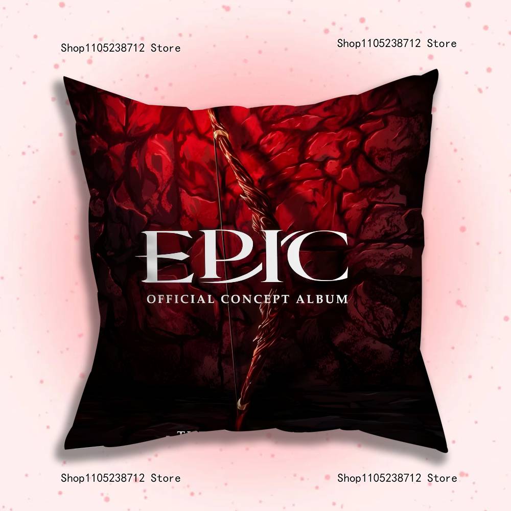 Music E-Epic The Musical Pillow Case For Sofa Decor Car Office Room Printing Cushion Cover Decorations and Protector
