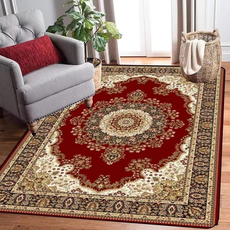 Large Size Large Carpet Raditional Oriental Vintage Area Rug Nordic Floor Mats European Door Area Old Printed Carpet Modern INS
