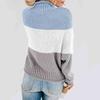 Womens Off The Shoulder Sweater Casual Knitted Loose Long Sleeve Pullover