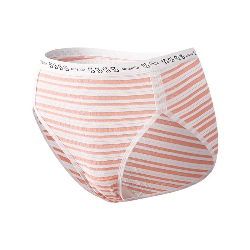Plus Size Female Pure Cotton Anti Bacterial Crotch High Split Anti Hip Briefs