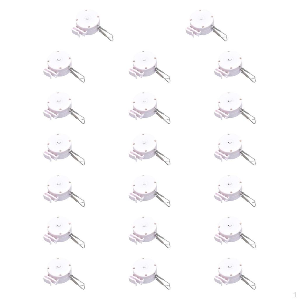 20 Pieces Digital Perm Machine Pull Wire Box Hanging Hook Heat Resistant Space Saving Solid