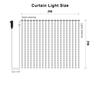 Smart LED Curtain Light APP Control RGB Dimmable DIY Pattern Music Ambient Lighting For Home Holiday Party Christmas Decoration