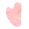 Gua Sha Scraper Heart Rose Quartz