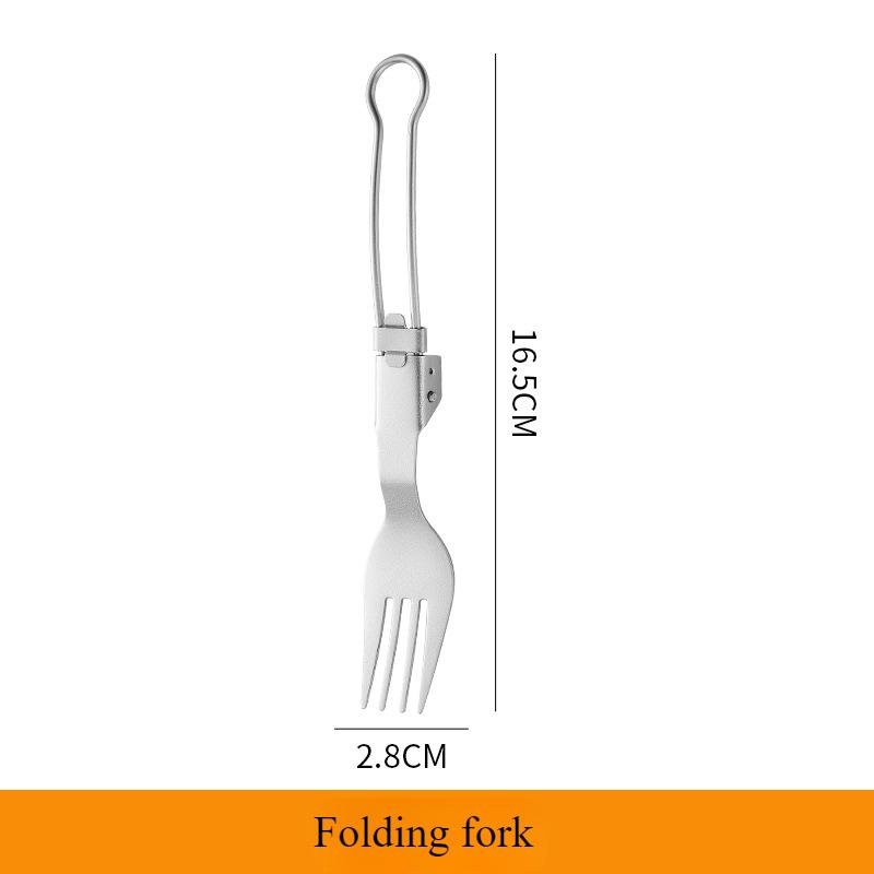 Pure Titanium Outdoor Portable Snow Bowl Folding Bowl Tableware Rice Bowl Camping Picnic Special Tableware