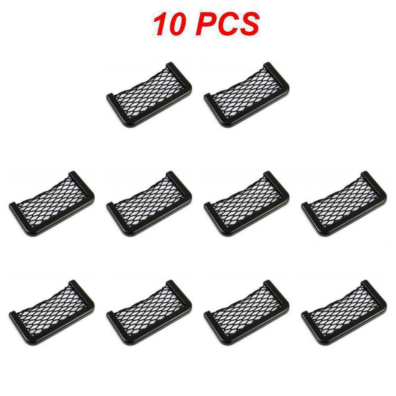 1-10 tk auto tagumine võrgusilmaga pakiruum Multifunktsionaalne autovarustus iste elastne nöör võrgukleebis Vastupidav