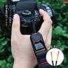 Cobby Wide Wrist Strap with Anchor Design for DSLR and Mirrorless Includes Oval Ring for Drop Warranty Anti-Slip Cameras, Prevention, 12-Month (Red)