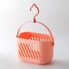 Plastic Hanging Storage Basket with Hook Open Bath Basket Home Supplies Drain Organizer Boxes Bathroom Kitchen Storage Supplies