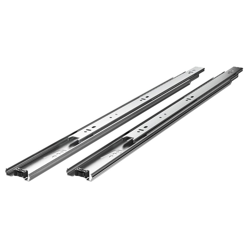 Drawer Cabinet Slides Side Mount 22 inch 10 Pairs 100 LB Load Replacement