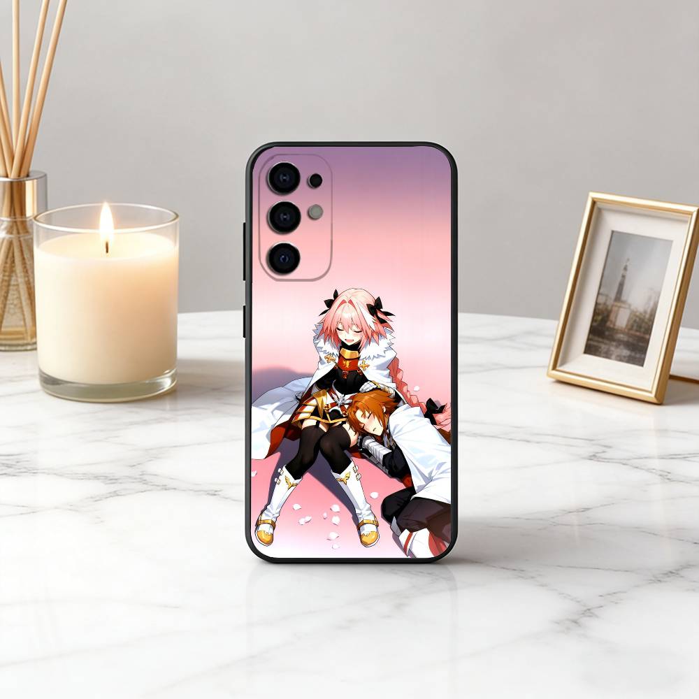 F-Fate A-Apocrypha A-Astolfo-faa-es Phone Case For Samsung S25,S24,S21,S22,S23,S30,Ultra,S20,Plus,Fe,Lite,Note,10,Black Cover