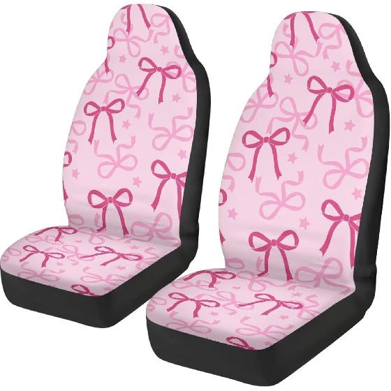 Purple Butterfly Galaxy Auto Car Seat Cover for Cars, Trucks, Vans, SUV, Vehicle Seat Cover Auto Saddle Blankets Driver Seat Protector Covers Full