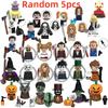 Wm6205 G0185 G0129 Killer Klowns Mini Figure Classic Horror Thriller Movie Building Block Model Doll Halloween Toys