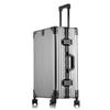 Aluminum-Magnesium Alloy Trolley Case with Universal Wheels