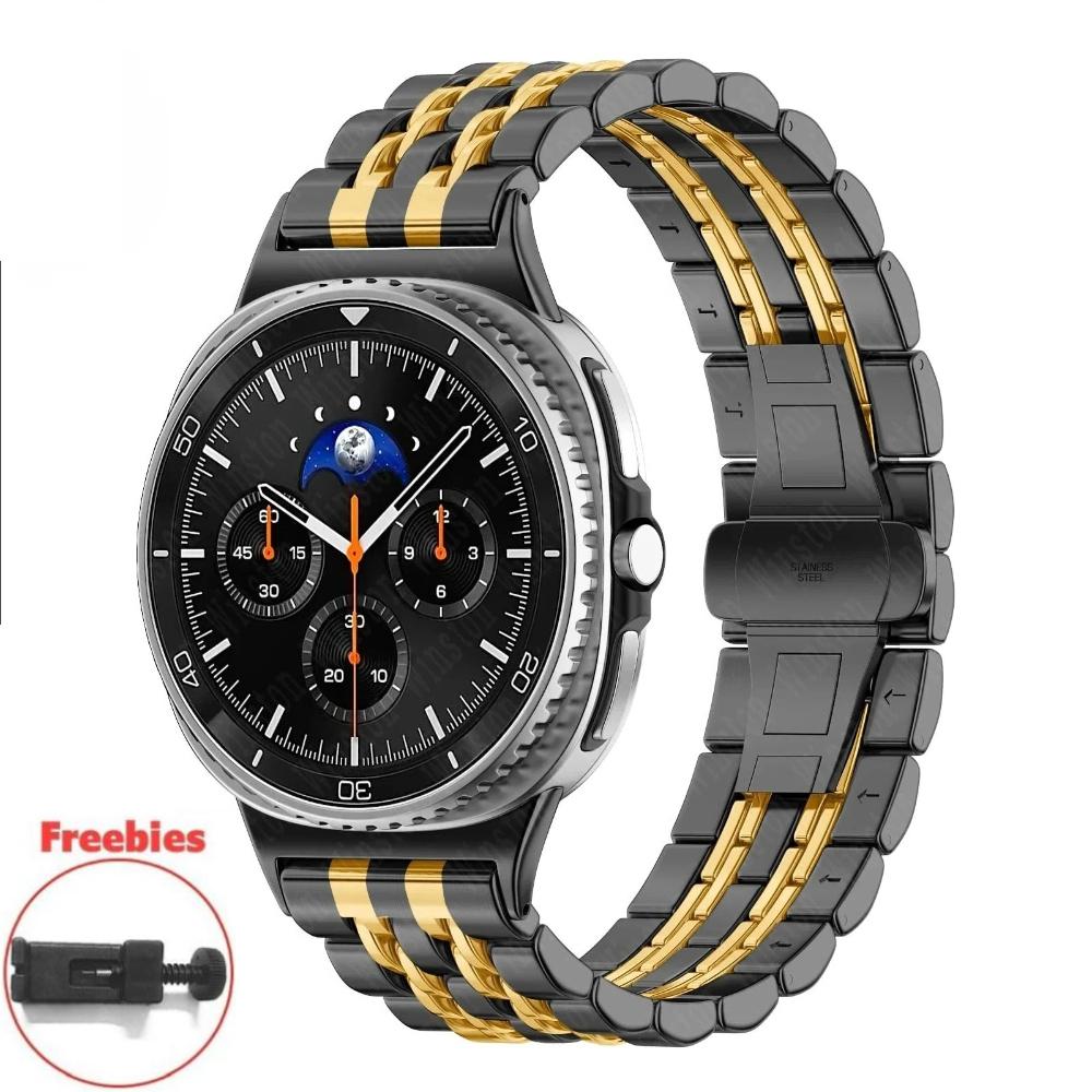 Metal Strap For Samsung Galaxy Watch 9/8 40mm 44mm 8 Classic 46mm Stainless steel Bracelet Wristband Business For Galaxy Watch Ultra2 47mm 2025 Band