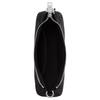 Coach Borsa a Spalla Media Teri Denim con Pelle Donna Nera CDE43-SVBK