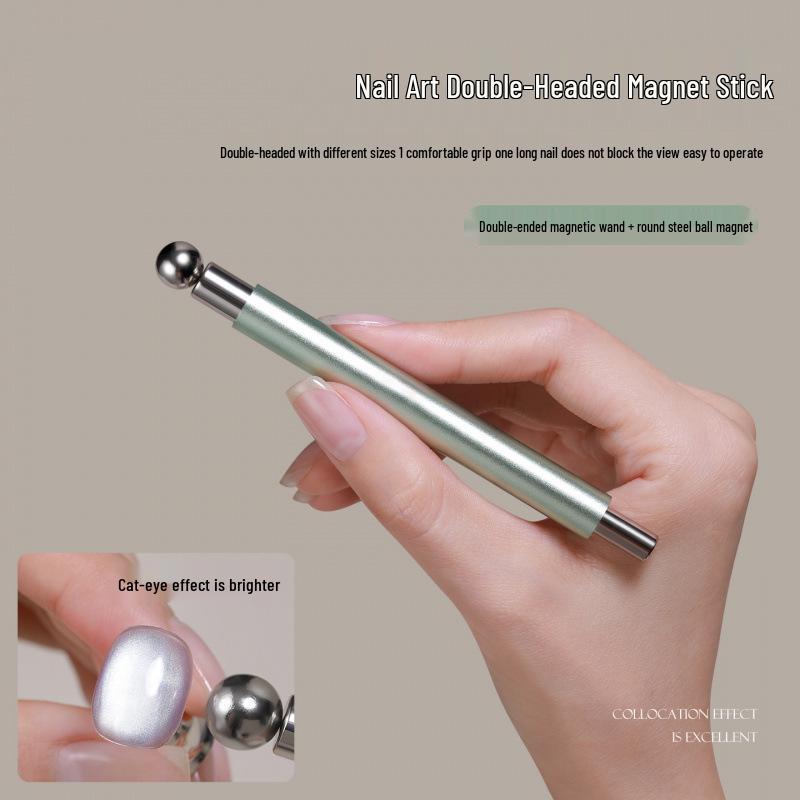 Upgraded Double-Head Magic Wand for Cat Eye Nail Art