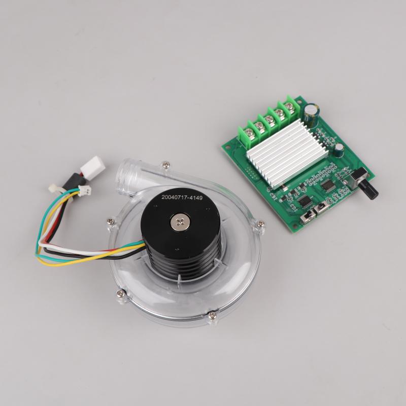 Mini 39MM Inner Rotor Brushless Motor DC 12V-24V Silent 3-phase High Speed Turbine Fan Motor