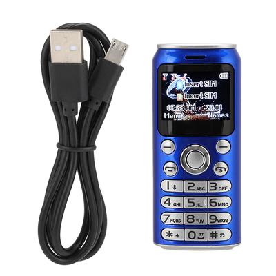 K8 1.0 pol. Personalidade Mini Discador Bluetooth Infantil Estudante Cartão Duplo 128x96 Tela Curva Celular