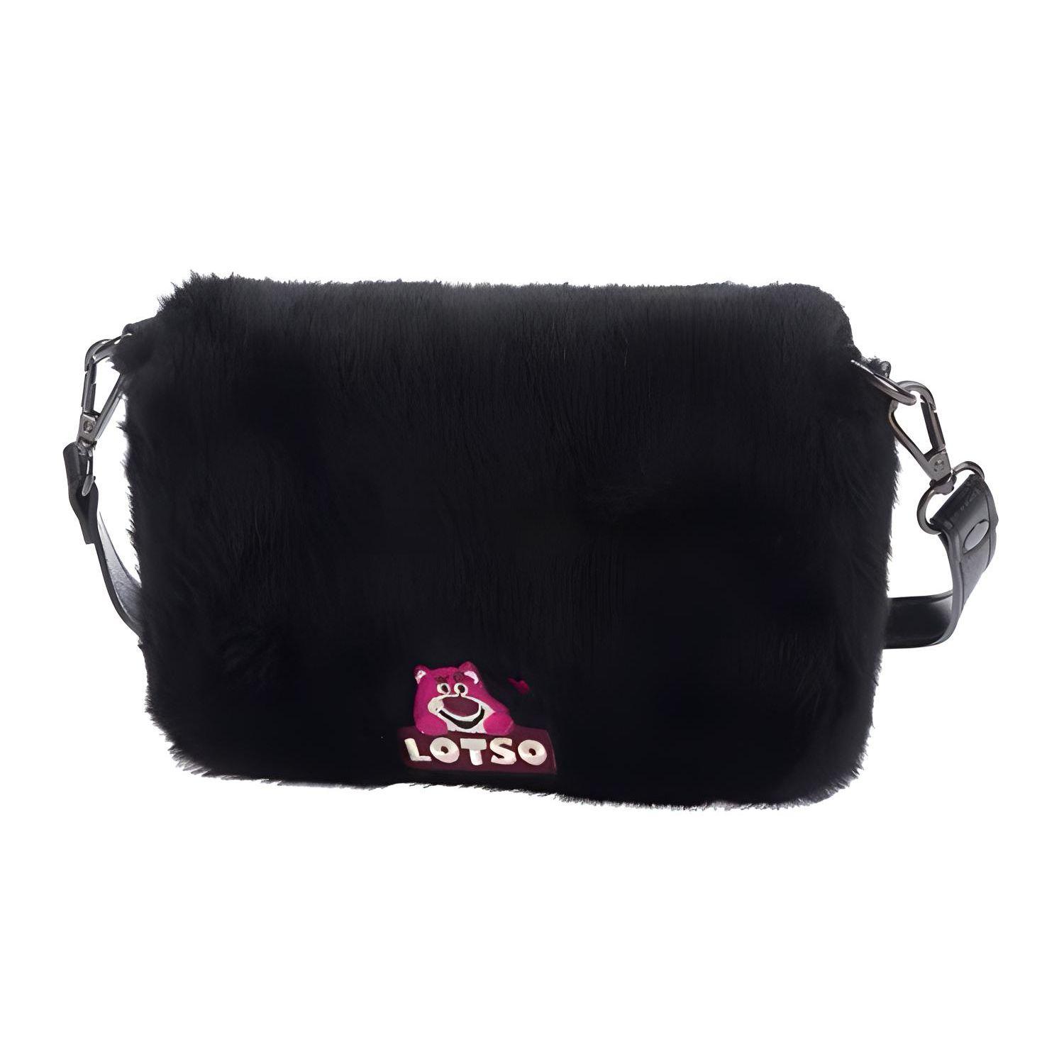 Li Ning X Disney История игрушек Серия Клубничный Медведь Плюшевая сумка через плечо Женская сумка через плечо Черный ABDR272-1 Black 4900₽