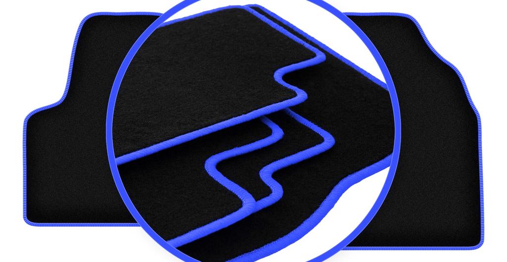 CARLUX-BLUE Car Mats For: Peugeot Expert I Van (1994-2006)