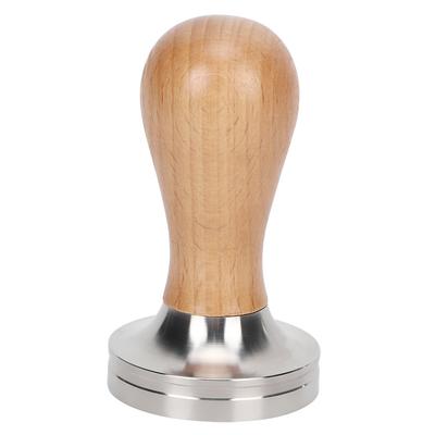 Home Office Edelstahl Kaffee Tamper Kaffeepulver Stampfwerkzeug mit Griff 51mm