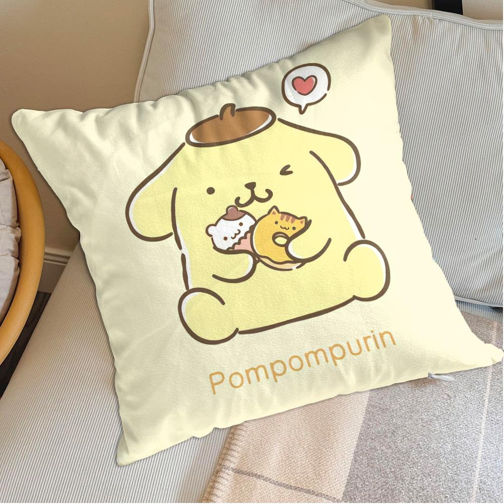 Cushion Cover 50X50 Kawaii P-Pompurin Decorative Pillowcases Home And Decoration Living Room Cushions Sofa Covers Pillow Cases