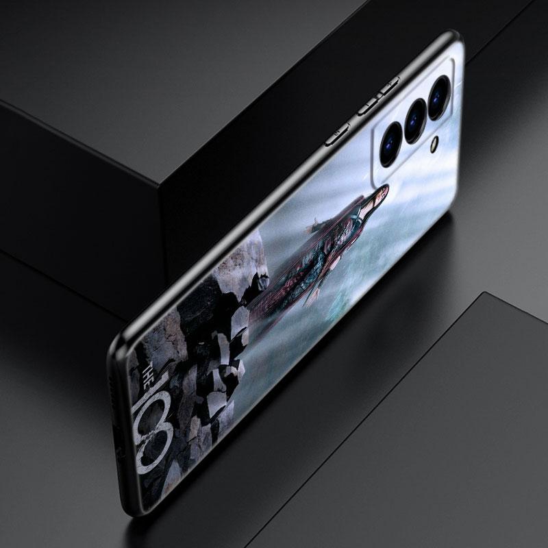 Heda Lexa The 100 Black Silicone Phone Case For Samsung Galaxy S23 S21 S20 FE S24 S22 Ultra S10E S10 S9 S8 Plus