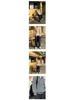 Men's 2024 Korean Style Double Zipper Hooded Knit Cardigan - Autumn/Winter Versatile Trendy Couple Style Sweater