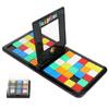 Magic Cubes Toy IQ Puzzle 3D Puzzle Race Cube Board Blocks Game Kids Adults Education Toy Parent-Child Double Speed Game