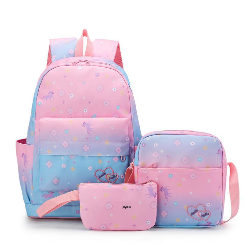 Li Shen Lightweight Student Backpack Set 1