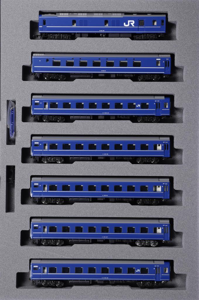 KATO N gauge 24 series 25 type sleeper express set model railway passenger cars "Ginga" 9-car 10-1998
