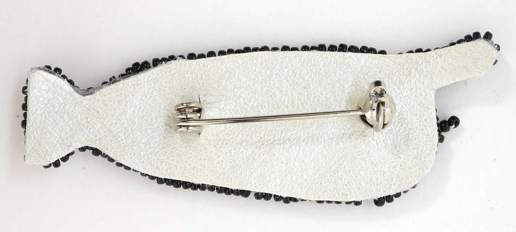 MIYUKI Beads Kit, Bead Embroidery Brooch Kit, Fizzy Cream Soda BFK-585