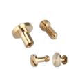 10 Sets Book Binding Screw Easily Binding Disassemble Sturdy DIY Ledger Rivets for Leather Crafts Le