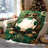 Club Santos Laguna Pattern Blanket for Home Decoration, Bed, Sofa, Car Travel, Camping, Suitable for All Seasons, Birthday Christmas Gift