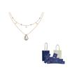 Swarovski Cattitude Mondlicht Katze Doppelseitige Halskette Damen Halskette Roségold 5566726