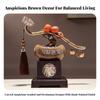 Decorative Branch Auspicious Persimmon Ornament with Tassel Chinese Style
