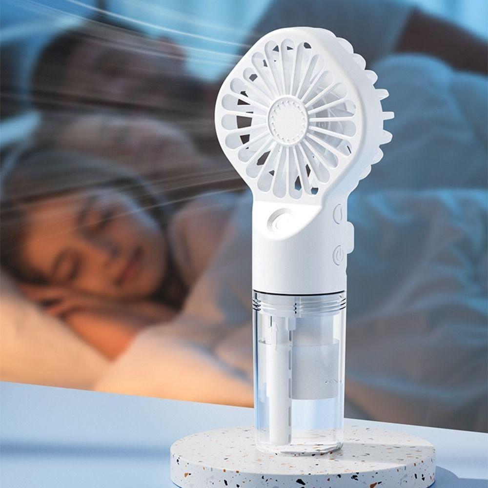 Colorful Cooling Spray Fan Durable Small Personal Cooling Fans Handheld Misting Fan  Outdoor