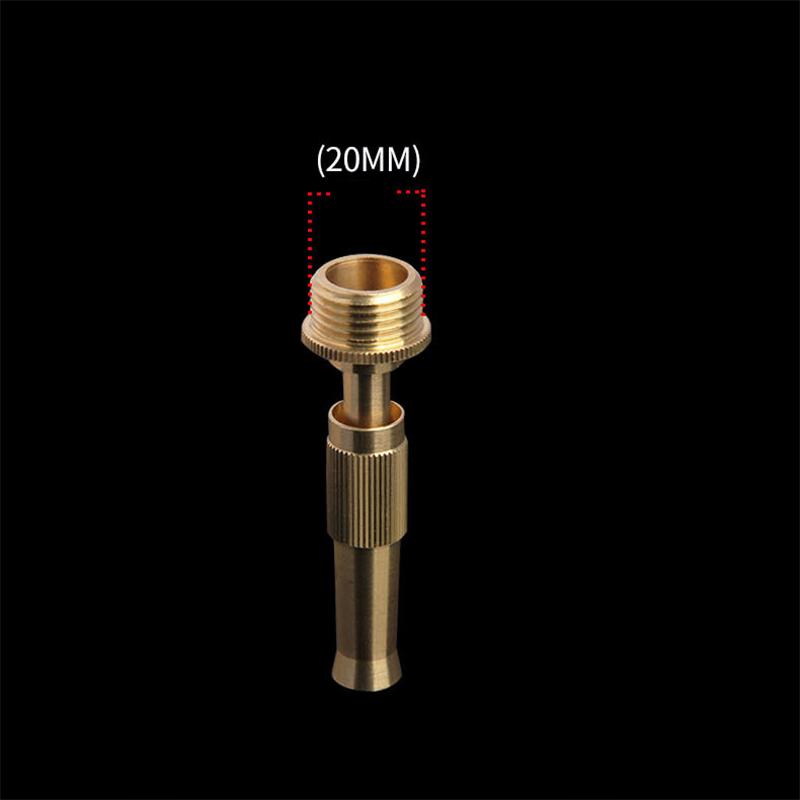 1PC Copper 4-Point External Tooth Spray Gun For Watering Plants And Household Irrigation